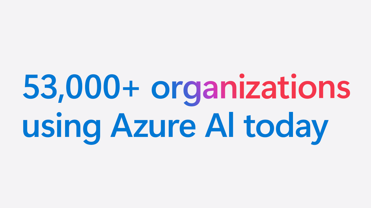 Celebrating customers’ journeys to AI innovation at Microsoft Build 2024