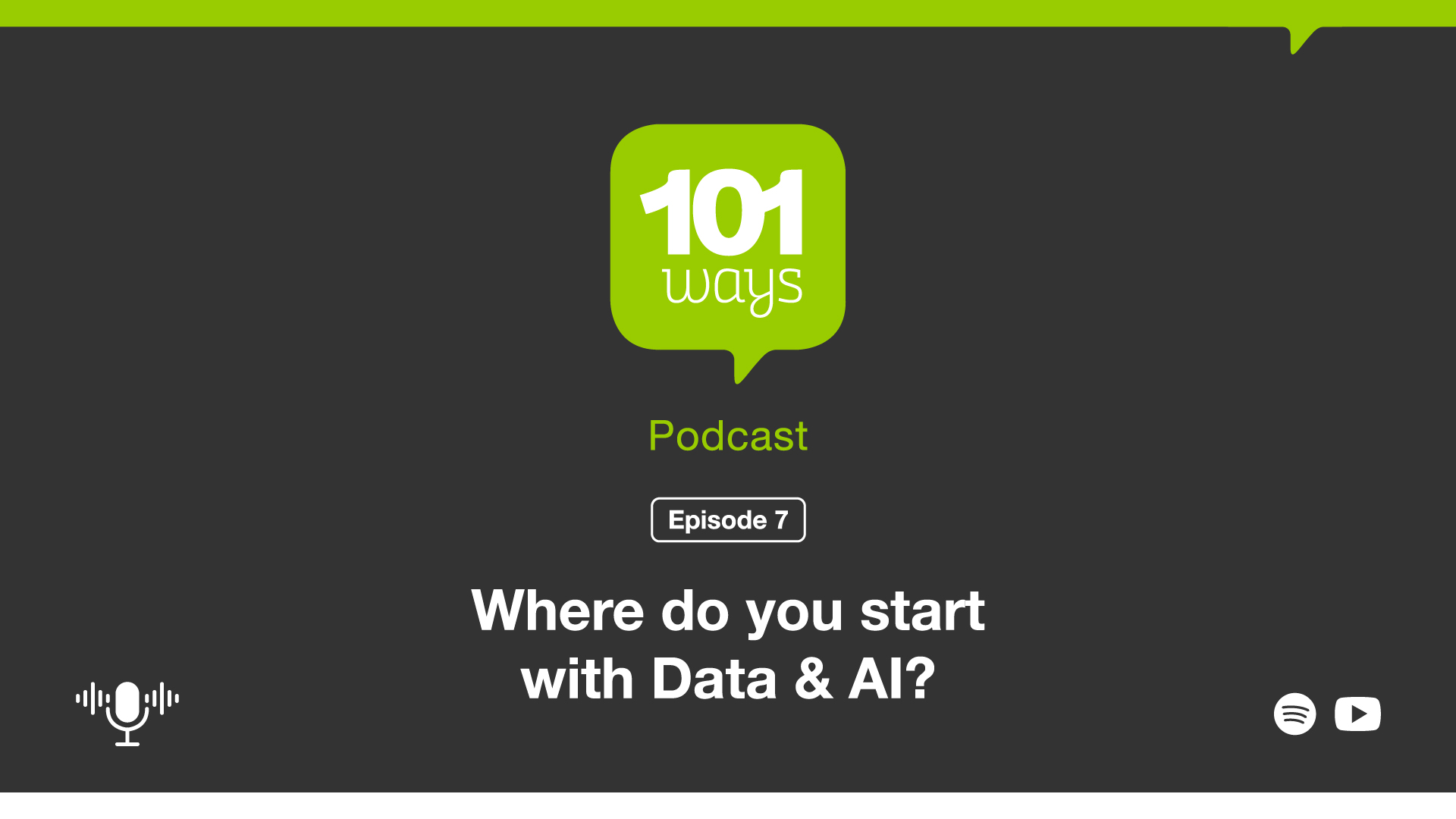 Podcast Episode 7: Where do you start with Data & AI?