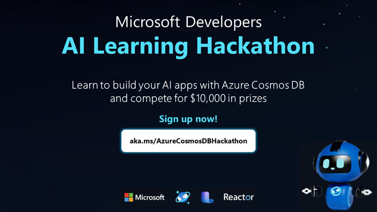 Start your AI journey with Microsoft Azure Cosmos DB—compete for $10K