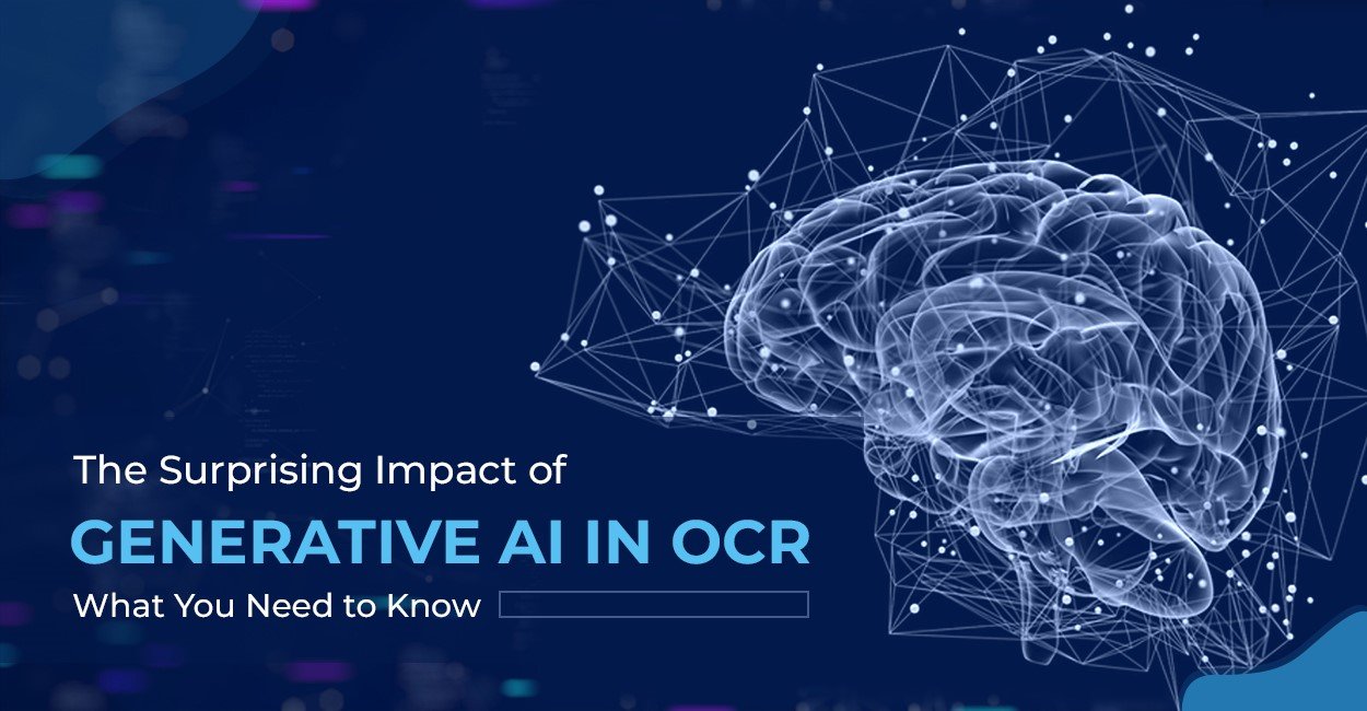 Generative AI in OCR | AI in OCR