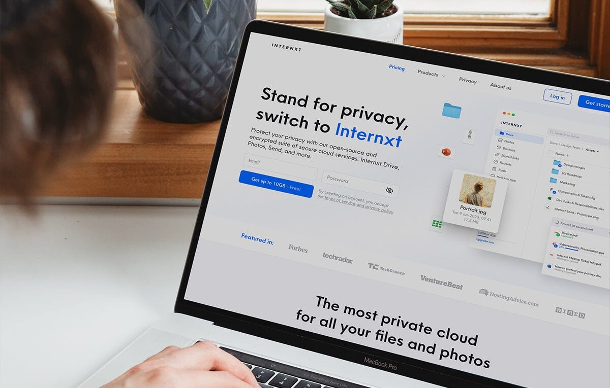 Get Secure Cloud Storage on a 2TB Lifetime Plan With Internxt for $130