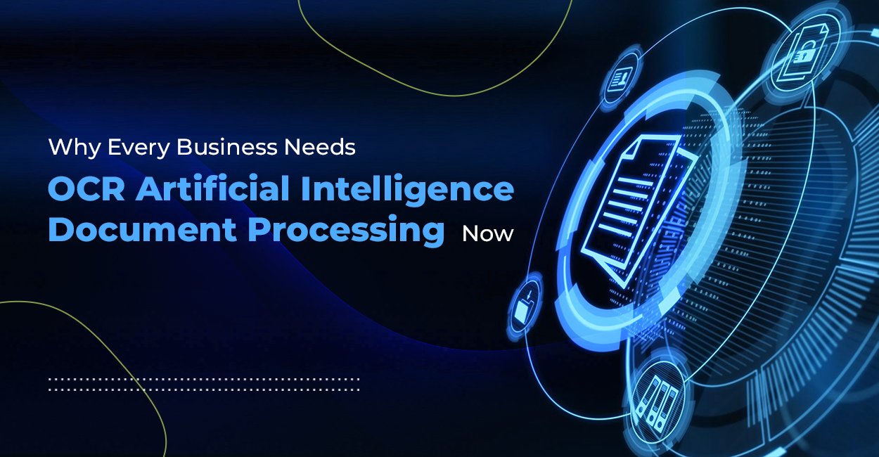 OCR Artificial Intelligence | OCR Document Processing